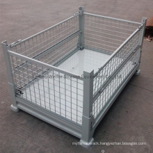 Foldable Stacking Heavy Duty Metal Wire Mesh Pallet Stillage